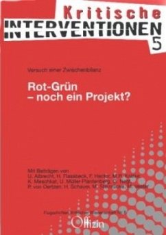Rot-Grün - noch ein Projekt? - Flassbeck, Heiner; Krätke, Michael; Schauer, Helmut