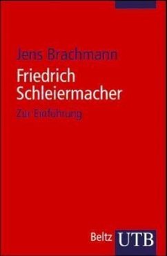 Cover Friedrich Schleiermacher