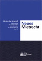 Neues Mietrecht - Beitr. v. Martin W. Huff, Hubert Blank, Peter Derleder u. a.