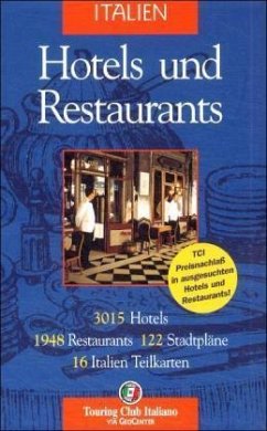 Italien, Hotels und Restaurants Cover Italien, Hotels und Restaurants