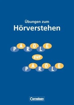 Cover Parole sur Parole - Übungen zum Hörverstehen