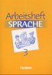 Arbeitsheft / Arbeitsbuch Sprache, Neue... - Bild 1
