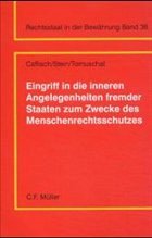 Eingriff in die inneren Angelegenheiten fremder Staaten zum Zwecke des Menschenrechtsschutzes - Tomuschat, Christian / Stein, Torsten / Caflisch, Lucius