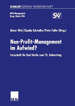 Non-Profit-Management im Aufwind? - Witt, Dieter / Eckstaller, Claudia / Faller, Peter (Hgg.)