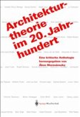 Architekturtheorie im 20. Jahrhundert