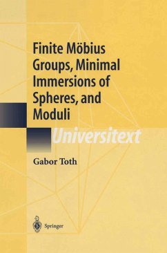 Finite Möbius Groups, Minimal Immersions of Spheres, and Moduli - Toth, Gabor