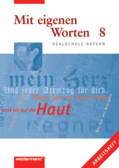 Mit eigenen Worten / Mit eigenen Worten - Sprachbuch für bayerische Realschulen Ausgabe 2001 / Mit eigenen Worten, Realschule Bayern