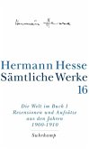 Die Welt im Buch / Sämtliche Werke 16, Tl.1