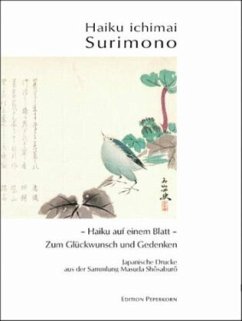 Cover Haiku ichimai Surimono