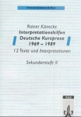 Interpretationshilfen Deutsche Kurzprosa 1969-1989