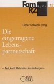 Die eingetragene Lebenspartnerschaft