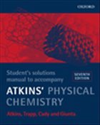 Cover Student's solutions manual to accompany Atkins' Physical Chemistry