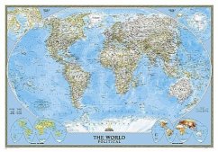National Geographic Map The World, Political, Classic, laminiert, Planokarte - National Geographic Maps