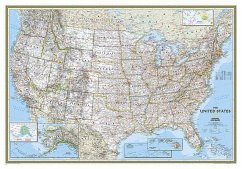 National Geographic Map United States Political, laminiert, Planokarte - National Geographic Maps