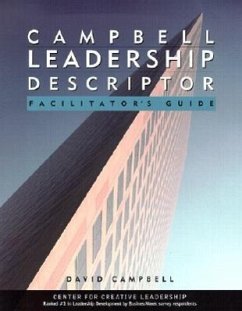 Campbell Leadership Descriptor Facilitator's Guide Package - Campbell, David P.