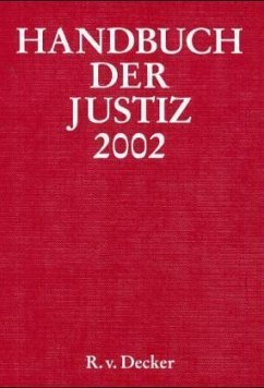 Handbuch der Justiz 2002 - Fölster, Uta