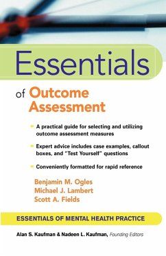 Essentials of Outcome Assessment - Ogles, Benjamin M.;Lambert, Michael J.;Fields, Scott A.