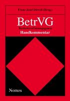 BetrVG - Betriebsverfassungsgesetz - Düwell, Franz Josef (Hrsg.)