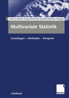 Multivariate Statistik - Eckey, Hans-Friedrich; Kosfeld, Reinhold; Rengers, Martina