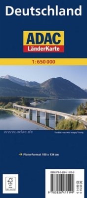 ADAC Karte Deutschland, Planokarte