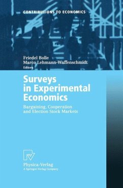 Surveys in Experimental Economics - Bolle, Friedel / Lehmann-Waffenschmidt, Marco (eds.)