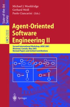 Agent-Oriented Software Engineering II - Wooldridge, Michael J. / Weiß, Gerhard / Ciancarini, Paolo (eds.)