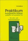 Praktikum Anorganische Analyse Praktikum Anorganische Analyse