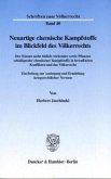 Neuartige chemische Kampfstoffe im Blickfeld des Völkerrechts