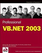 Professional VB.NET 2003 - Evjen, Bill et al.