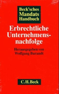 Cover Beck`sches Mandatshandbuch Erbrechtliche Unternehmensnachfolge