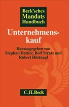 Cover Beck'sches Mandatshandbuch Unternehmenskauf