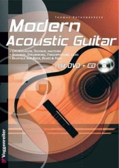 Modern Acoustic Guitar, m. Audio-CD u. DVD - Rothenberger, Thomas