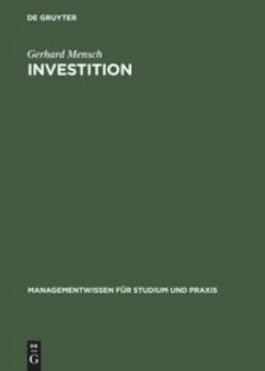 Investition - Mensch, Gerhard