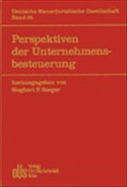Perspektiven der Unternehmensbesteuerung - Seeger, Siegbert F. (Hrsg.)