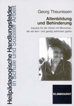 Altenbildung und Behinderung - Theunissen, Georg