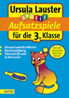 Cover Aufsatzspiele für die 3. Klasse