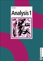 Analysis 1 - Schulz, Friedmar