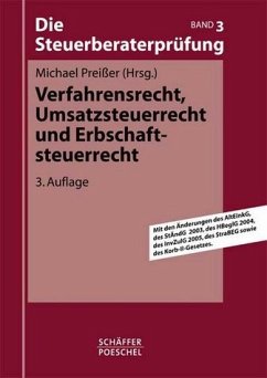 Cover Verfahrensrecht, Umsatzsteuerrecht und Erbschaftsteuerrecht
