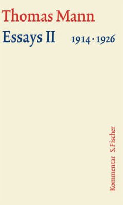 Essays, Kommentar / Große kommentierte Frankfurter Ausgabe Essays, 15/2, Tl.2 - Mann, Thomas