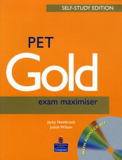 Cover PET Gold Exam Maximiser, Self-Study-Edition w. 2 Audio-CDs