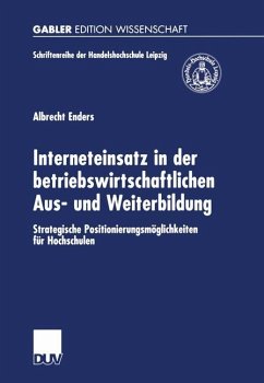 Interneteinsatz in der betriebswirtschaftlichen Aus- und Weiterbildung - Enders, Albrecht
