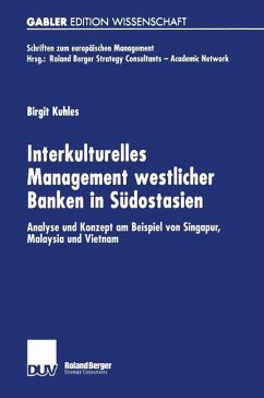 Interkulturelles Management westlicher Banken in Südostasien - Kuhles, Birgit