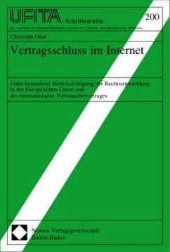 Vertragsschluss im Internet - Glatt, Christoph