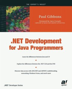 .Net Development for Java Programmers - Gibbons, Paul
