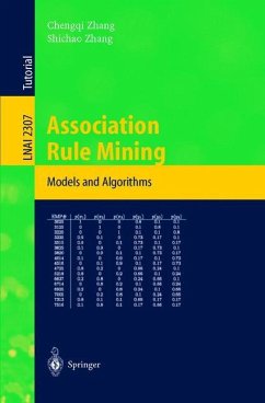 Association Rule Mining - Zhang, Chengqi;Zhang, Shichao