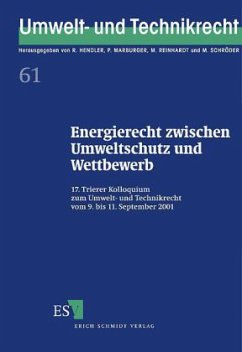 Cover Energierecht zwischen Umweltschutz und Wettbewerb
