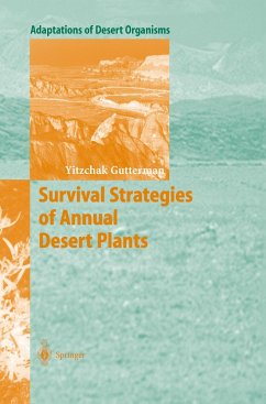 Survival Strategies of Annual Desert Plants - Gutterman, Yitzchak