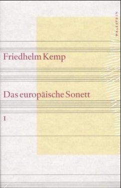 Das europäische Sonett, 2 Teile - Kemp, Friedhelm