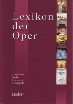 Lexikon der Oper - Schmierer, Elisabeth (Hrsg.)