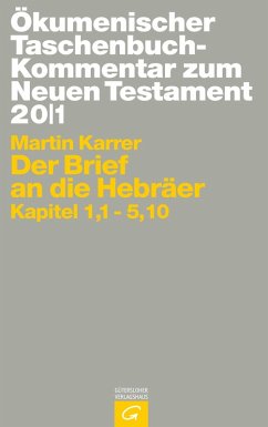 Der Brief an die Hebräer - Karrer, Martin